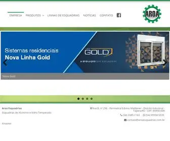 Aroaesquadrias.com.br(Aroa Esquadrias) Screenshot