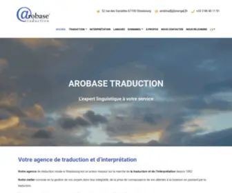 Arobase-Traduction.com(Arobase Traduction) Screenshot