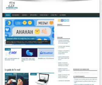 Arobase.org(Le site de référence sur l'e) Screenshot