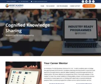 Arobitacademy.com(Digital Marketing Training) Screenshot