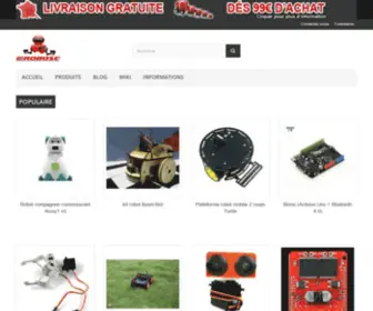 Arobose.com(Boutique de kit robots et composants électroniques) Screenshot