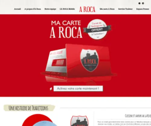 Aroca.mc(Traiteur Monaco : A ROCA) Screenshot