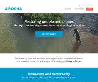 Arocha.us(A Rocha USA) Screenshot