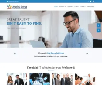 Aroghia.com(Aroghia Group) Screenshot