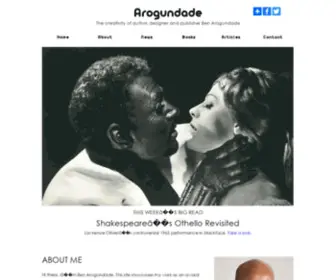 Arogundade.com(Heartache To Happiness) Screenshot