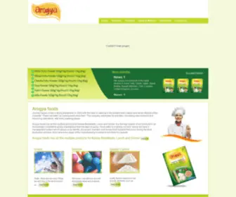 Arogyafood.com(Arogya Food) Screenshot