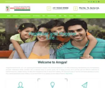 Arogyaformulations.com(Ayurvedic Medicines Manufacturers) Screenshot