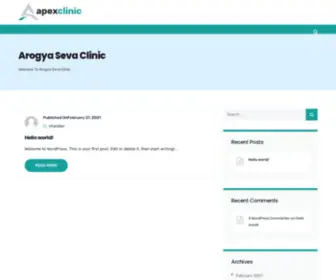 Arogyasevaclinic.com(Arogya Seva Clinic) Screenshot