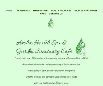 Arohahealthspa.co.nz(arohahealthspa) Screenshot