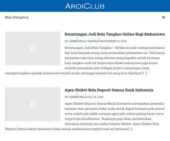 Aroiclub.com(Aroi Club Blog) Screenshot