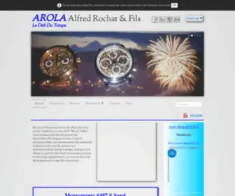 Arola-Alfred-Rochat.ch(AROLA) Screenshot