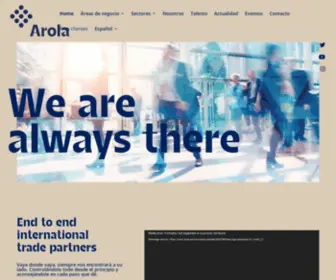 Arola.es(Mucho más que gestores de mercancías) Screenshot