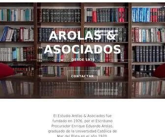 Arolasyasociados.com(Arolas & Asociados) Screenshot