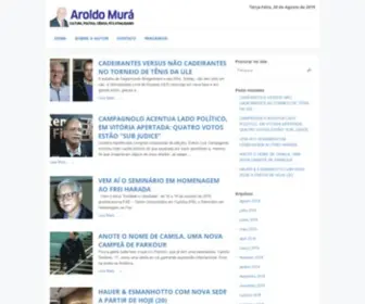 Aroldomura.com.br(Murá) Screenshot