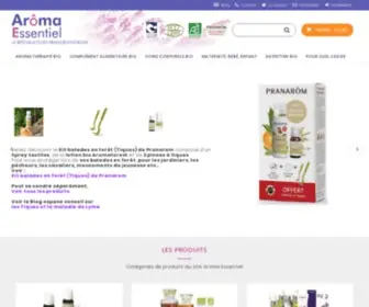 Aroma-Essentiel.fr(Aromathérapie) Screenshot