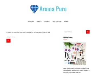 Aroma-Pure.com(Aroma pure) Screenshot