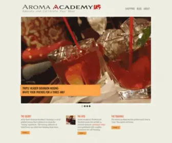 Aromaacademy.us(Aroma Academy U.S) Screenshot