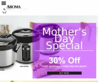 Aromaco.com(Kitchen Countertop Cooking Products) Screenshot