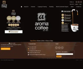 Aromacoffee.com.au(Aroma Coffee) Screenshot