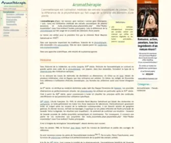 Aromacopa.com(Aromathérapie) Screenshot