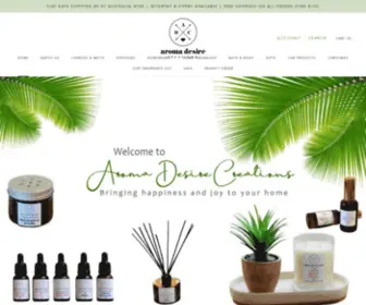 Aromadesirecreations.com.au(Aroma DesireCreations) Screenshot