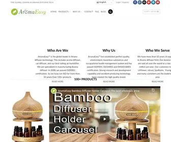 Aromaeasy.com(Wholesale Essential Oil Diffuser) Screenshot