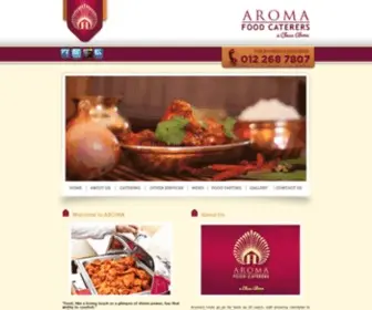 Aromafc.com(Indian Catering) Screenshot