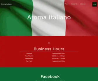 Aromaitalianolatrobe.com(Aromaitalianolatrobe) Screenshot