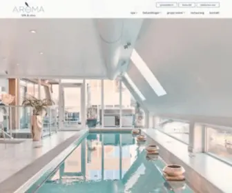 Aromaspa.se(Spabehandling, Lounge & Konferens | Aroma Spa i Borås) Screenshot