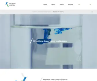 Aromat-Vertex.com.pl(Strona główna) Screenshot