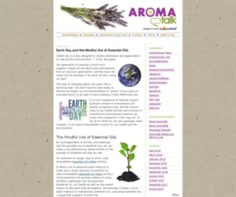 Aromatalk.com(Aromatherapy and Essential Oils Blog) Screenshot