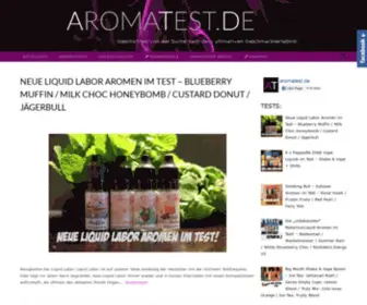 Aromatest.de Screenshot
