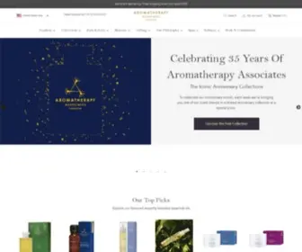 Aromatherapyassociates.com(Natural Body & Skincare) Screenshot