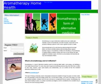 Aromatherapyhomehealth.org(Aromatherapyhomehealth) Screenshot