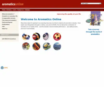 Aromaticsonline.net(Aromatics Online) Screenshot