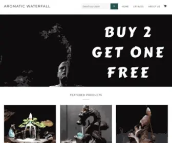 Aromaticwaterfall.com(Aromatic Waterfall) Screenshot