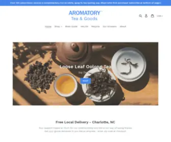 Aromatory.com(Aromatory Tea & Goods) Screenshot