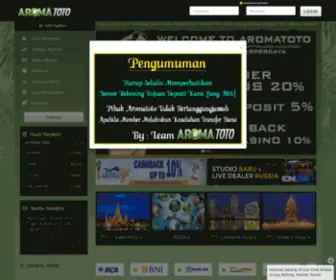 Aromatoto.com Screenshot