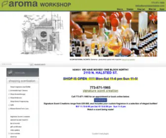 Aromaworkshop.com(Aroma Workshop) Screenshot