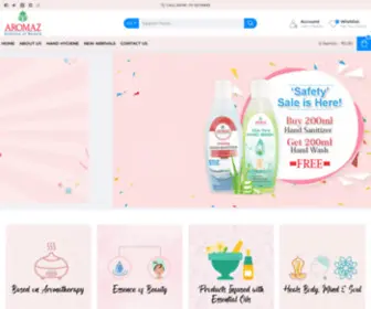 Aromaz.in(Buy Online Hand Hygiene Products) Screenshot