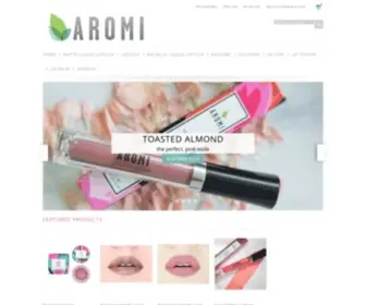 Aromibeauty.com(Matte Liquid Lipstick) Screenshot