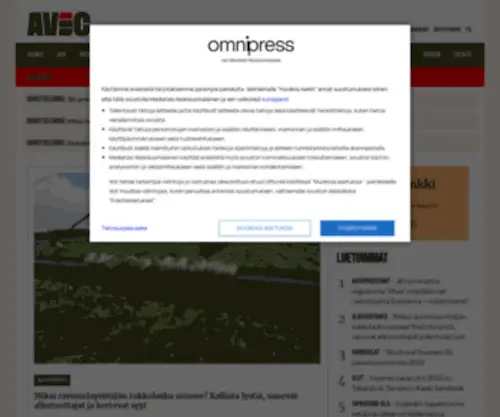 Aromilehti.fi(Ja juomabisneksen ammattilaisten oma lehti) Screenshot