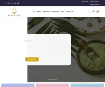 Aromology.com(Essential for Life) Screenshot