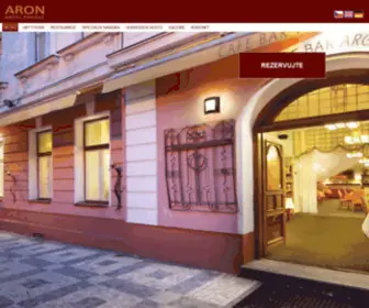 Aronhotel.cz(Ubytování) Screenshot