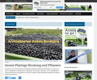 Aronia-Plantage.de(Aronia Plantage Schwarmstedt Aronia Anbau) Screenshot