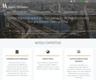 Aronisadvogados.com.br(Aronis Advogados) Screenshot
