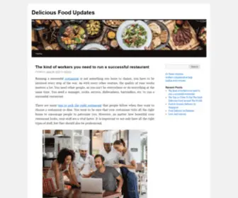 Aronjancso.com(Delicious Food Updates) Screenshot