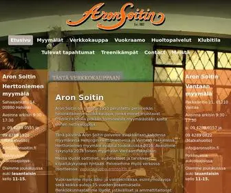 Aronsoitin.fi(Oma sivusto) Screenshot