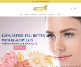 Aroozeyorganics.com(Premium Organic Skincare & Haircare Products Pakistan) Screenshot