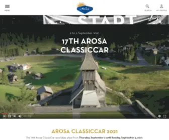 Arosaclassiccar.ch(Arosa ClassicCar) Screenshot